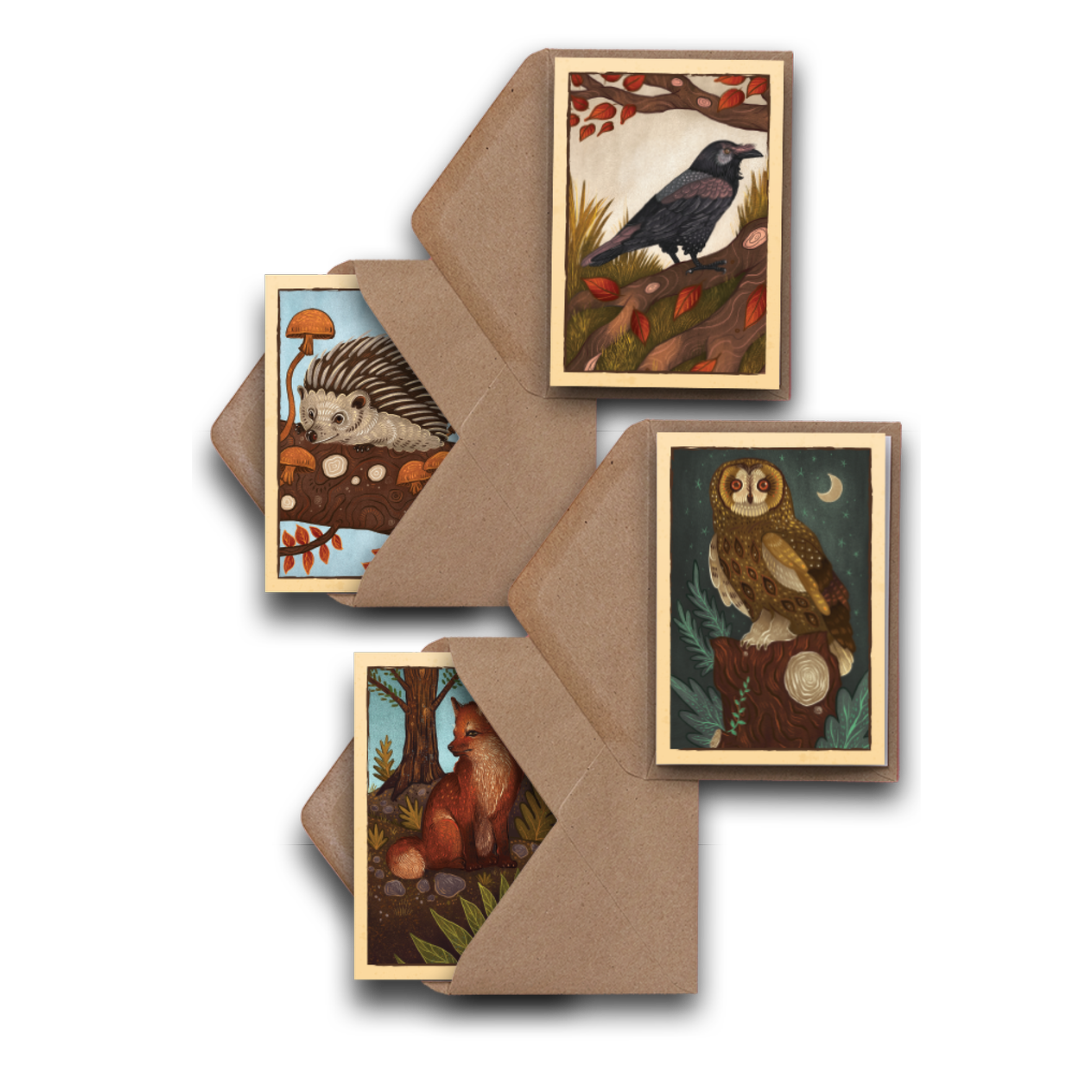 Leaf Notecard Set | Weird City Games