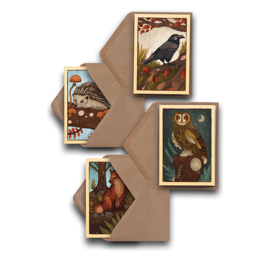 Leaf Notecard Set | Weird City Games