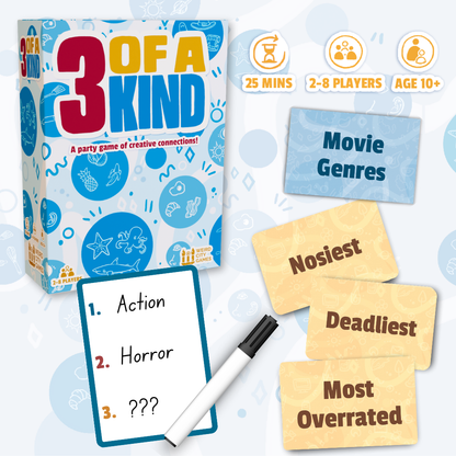3 of a Kind Party Game